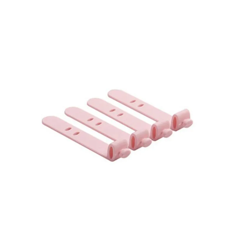 wholesale Data Cable Silicone Cable Tie Cable Tie Silicone Beam Line Square Head Large Round Hole