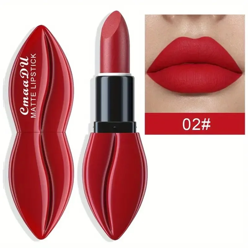 Long Lasting Waterproof Sexy Matte Lipstick with 10 Rich Velvet Colors Free shipping