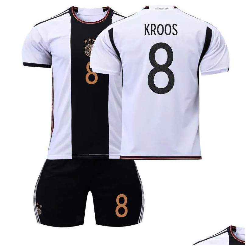 23 Germany home jersey No. 13 Muller 19 Sane 7 Haverz 8 Kroos football suit set