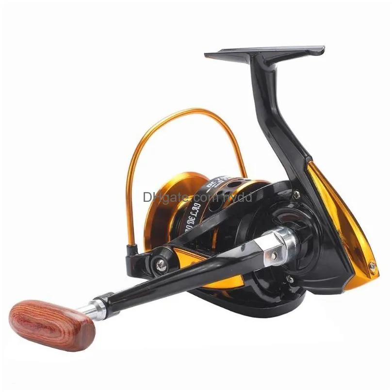 baitcasting reels left/right hand for reel 80kg max drag fl metal fishing wheel spinning saltwater carp boat rock drop delivery sports