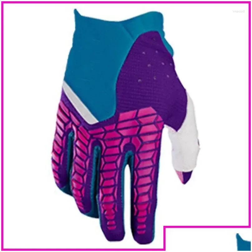 Cycling Gloves (F Set) Riding Wear-Resistant Knight Racing Long Finger Scrambling Motorcycle Mountain Sports Equipment