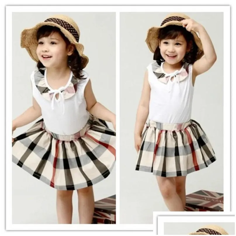 Retail 2021 Girls Dress Summer Valentine`s Day Love Heart Printed A-line Princess Dress Baby Girl Dresses Kids Designer Clothes
