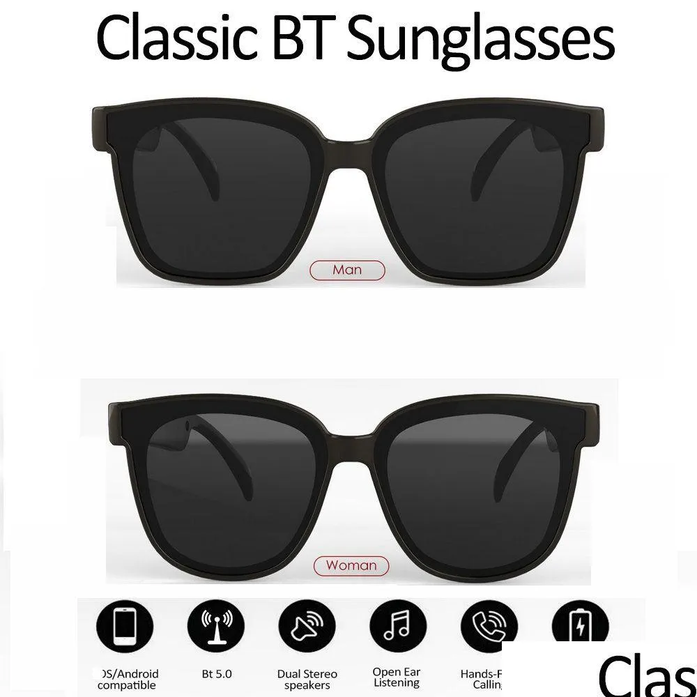 Top Bluetooth Sunglasses With Open Ear Technology Make Hands Free Enjoy the Freedom of Wireless Mobile Calls Bluetooth Headphones And
