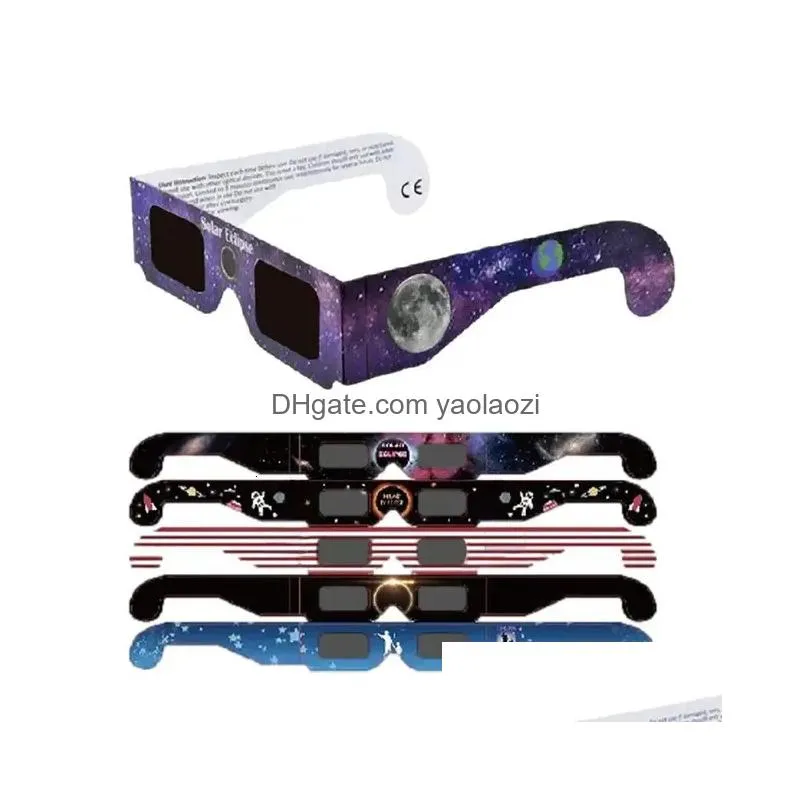 safe solar eclipse viewing glasses solar eclipse glasses harmful rays protection for direct sun viewing frame eclipse sunglasses