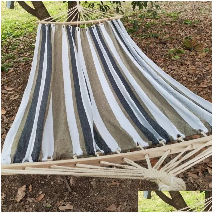 Camp Furniture Leisure Hammock Cotton Thickened Large Camping Tent Tied To The Tree Outdoor