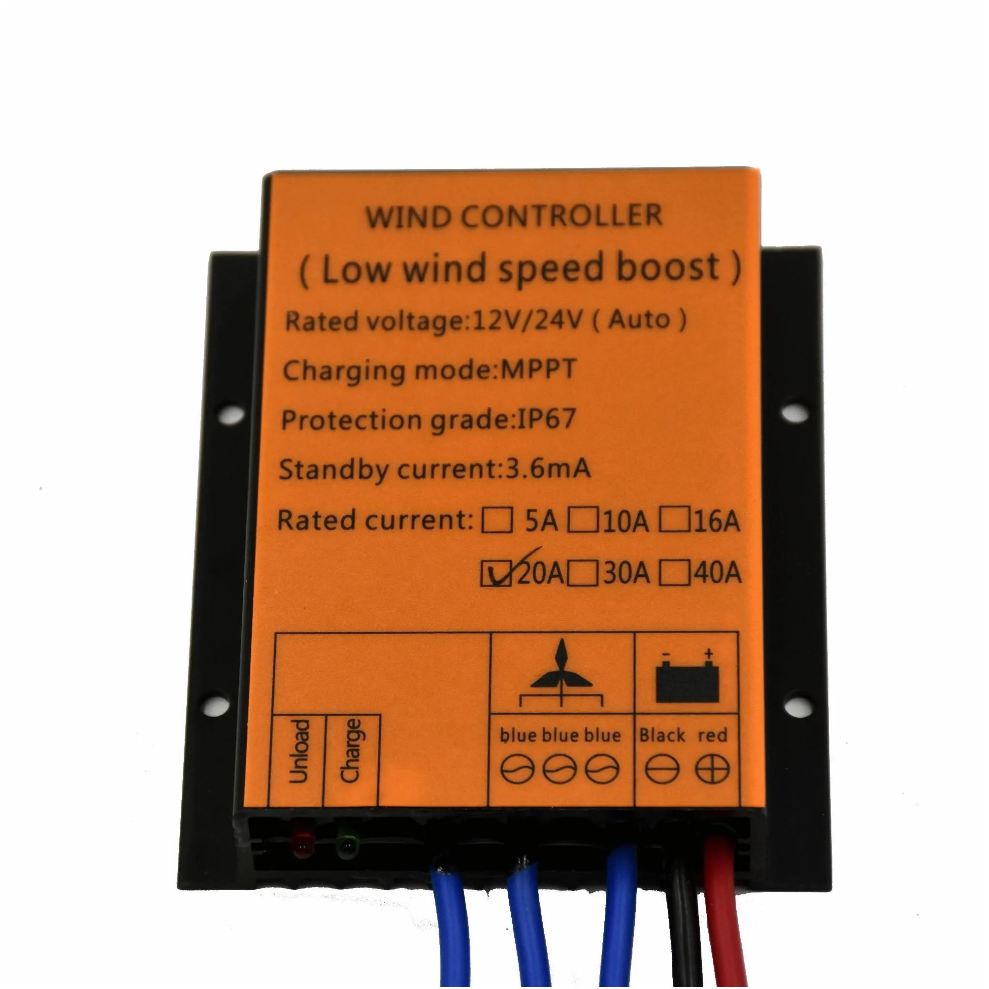 Wind Generators 100W720W 10A/16A/20A/30A Mppt/Boost Charge Controller For Turbine Generator 12V/24V Self-Adaptive Drop Delivery Renew Dhyhl