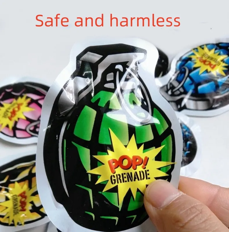 waterpolo novelty prank gag prank fidget toy Simulated self detonating grenades automatic inflation balloon plastic explosive decompression toy demon slayers