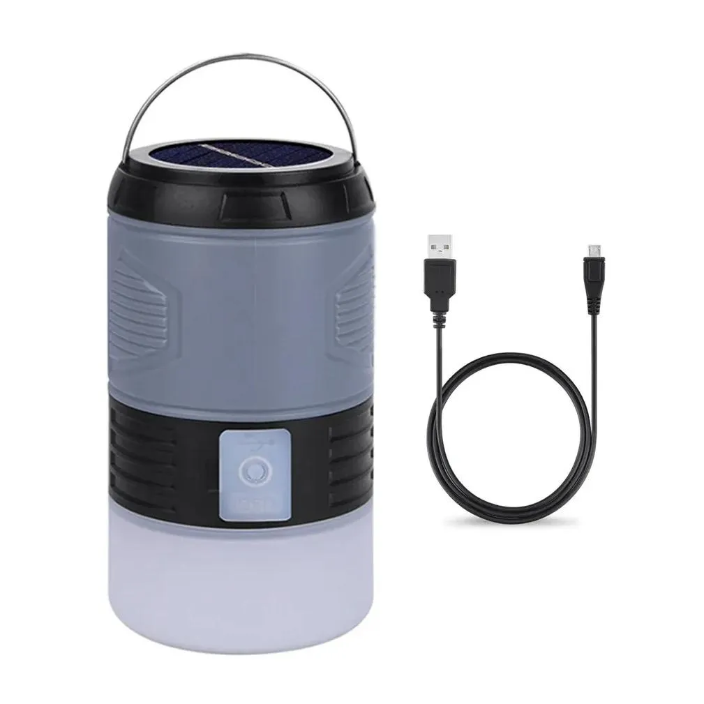 Tools Solar/USB Charging Mosquitoes Killer Lamp Multifunctional Chargeable Bugs Trap Lamp For Living Room Bedroom