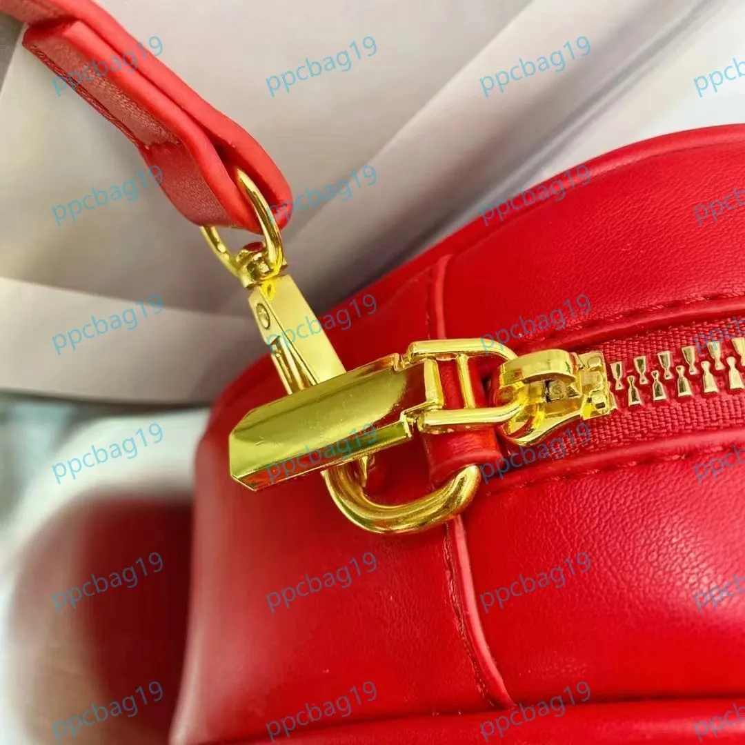 Designer Bag Pleated Shoulder Bag Sheepskin Style Flap Luxury Handbag Women`s Fashion Plaid Purse Double letter solid strap waist square stripe