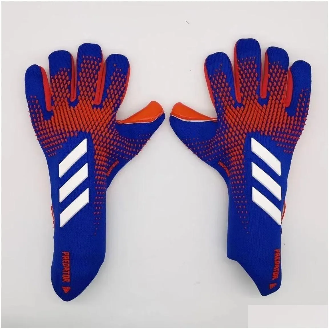 Sport Soccer Goalie Goalkeeper Gloves for Kids Boys Children College Mens Football Gloves with Strong Grips Palms Kits