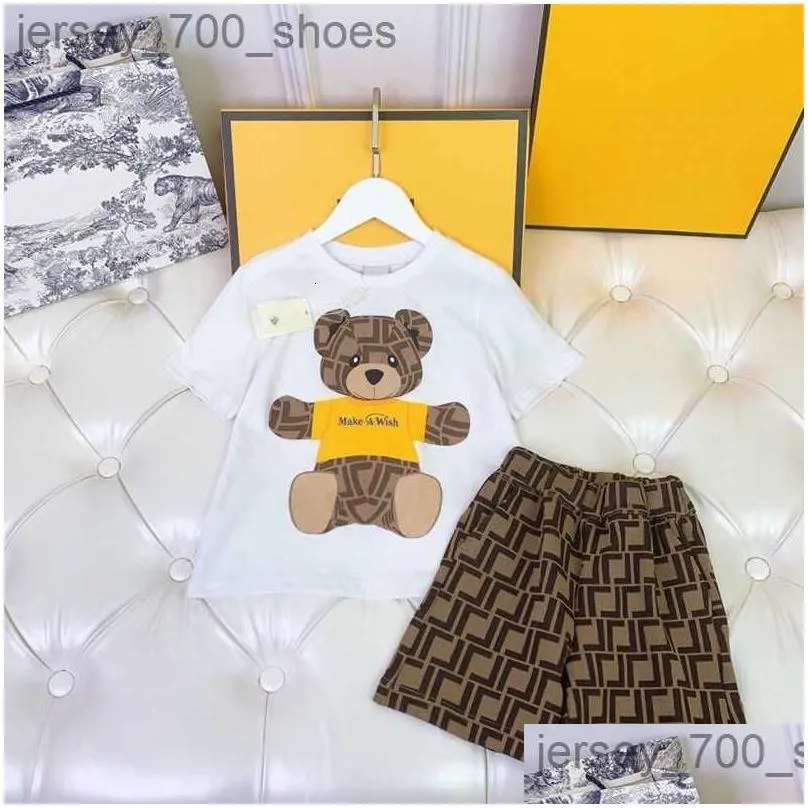 Toddlers baby T-shirt shorts skirt Sets Kids Boys Girls Clothes Cotton Newborn BabyKids Designer Infant Jumpsuits Clothing Sets