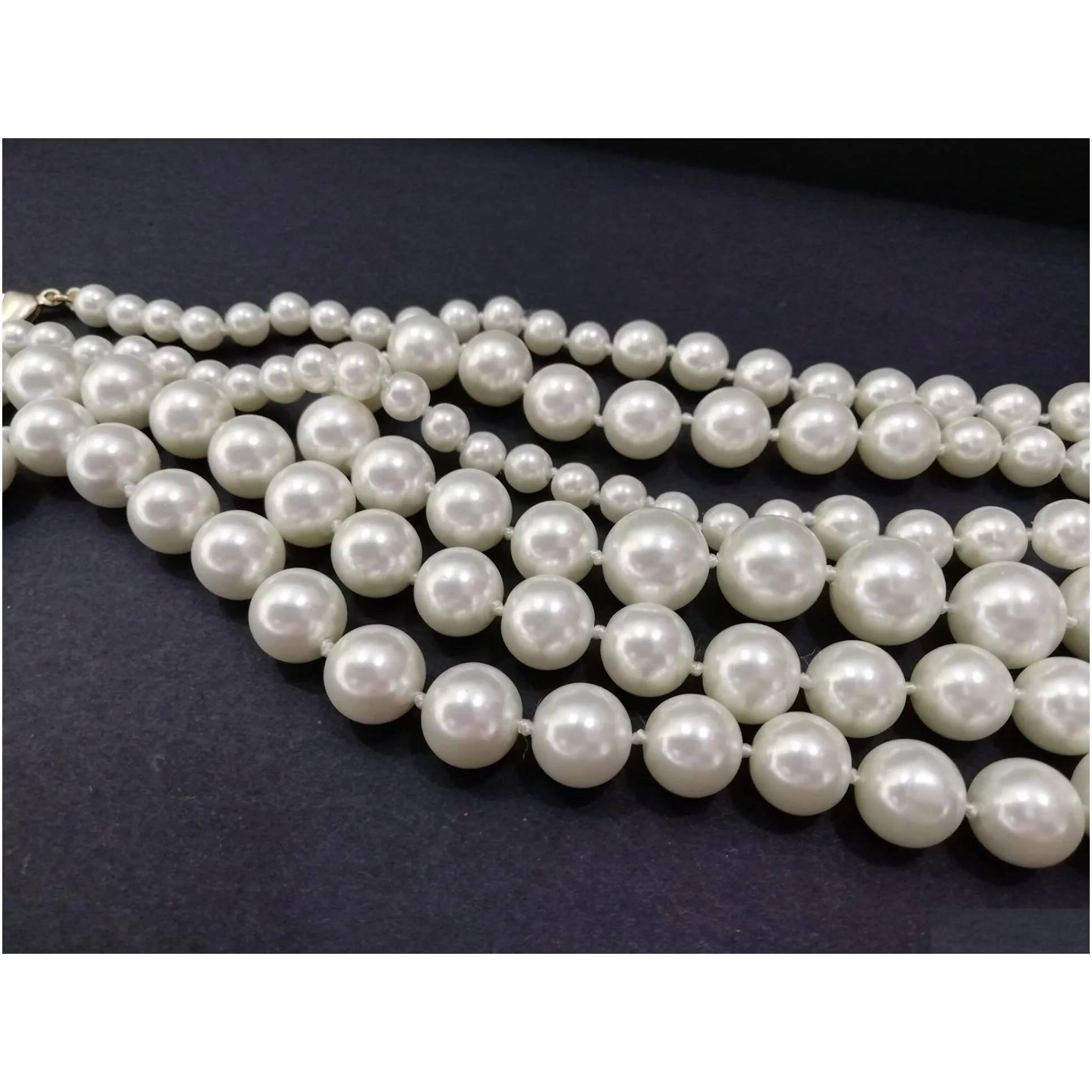 Fashion Long Pearl Necklaces for Women Men Party wedding lovers gift Bride Channel necklace Designer Jewelry With Flannel Bag