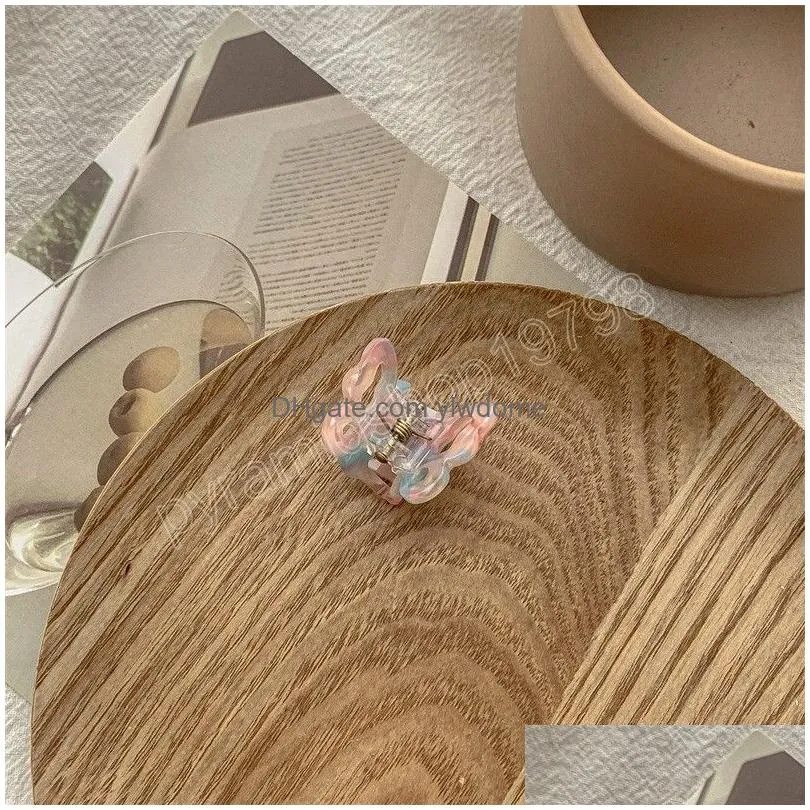 Hair Accessories Korean Cute Butterfly Mini Claws Girls Children Lovely Clips Hairpins Barrette Kids Fashion Drop Delivery Baby, Mater Dheis