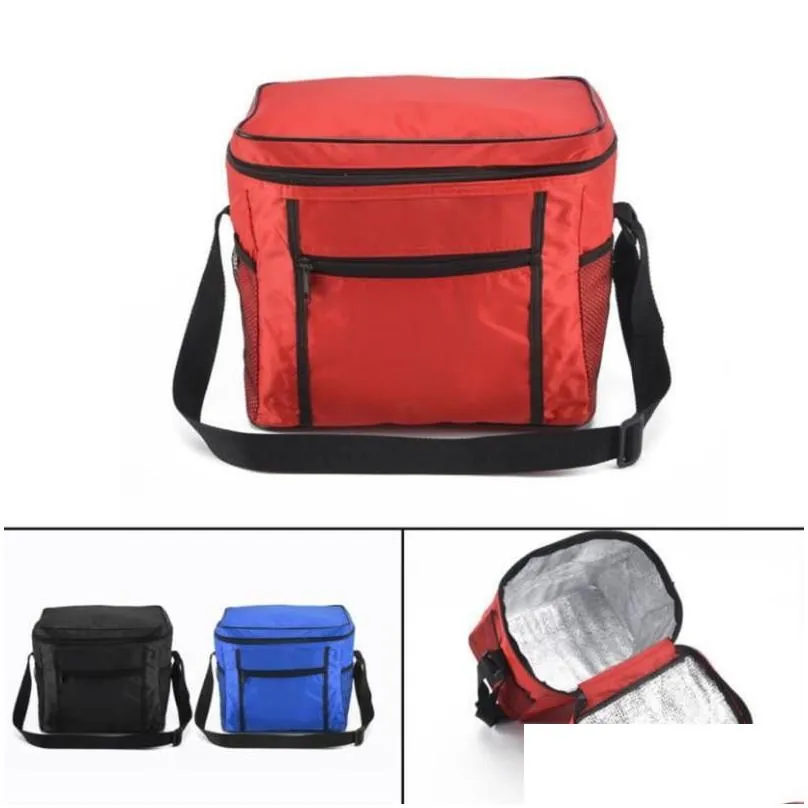 Outdoor Bags Camping Equipment Survival Large Portable Cool Bag Insulated Thermal Cooler For Food Drink Lunch Picnic