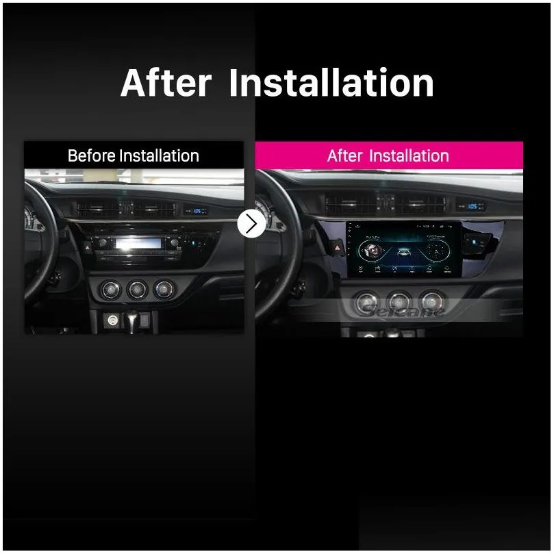 Car dvd Multimedia player Android GPS 10.1