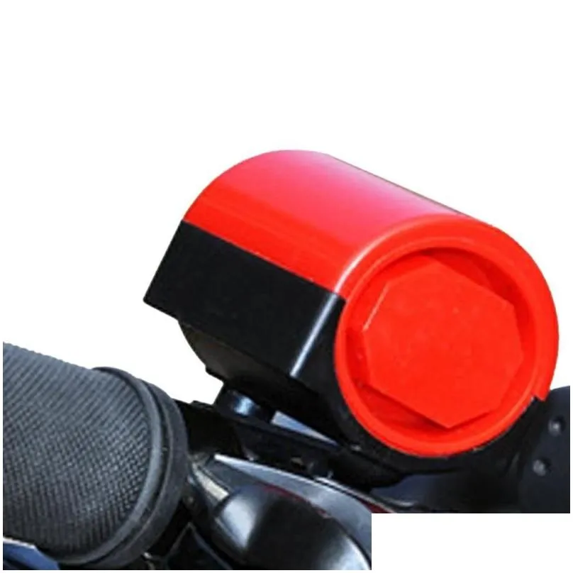 Bike Lights MTB Road Loud Horn Cycling Hooter Siren 360 Degree Rotation Red With Bicycle Tail Light Rear Warning