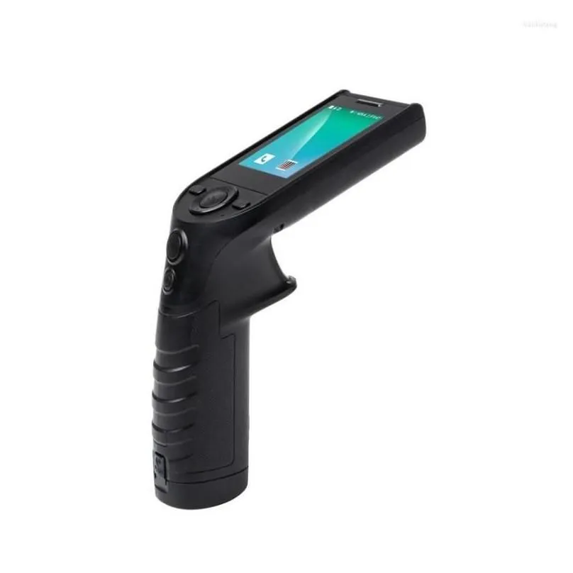 Scanners 2.4 Inch Portable X3 Seuic Barcode Scanner Pda Wifi 4G Pistol Data Terminal For Express Delivery Inventory Scan Drop Computer