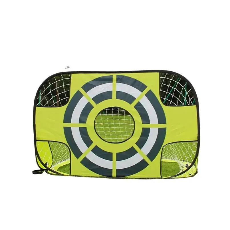 Soccer Goals Portable Football Target for Cage Net Foldable Gate Impact Resistant Grass Training and Exercise 231225