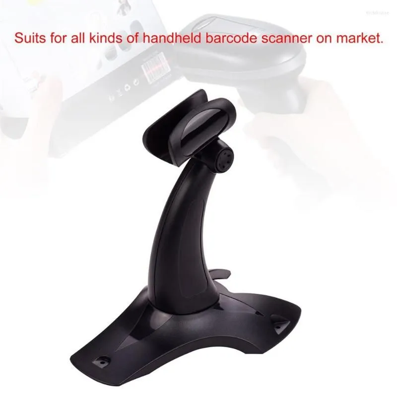 Bracket Stand Holder With Large Base Ultra-Stable Detachable Compatible For All Kinds Handheld Barcode Scanner Reader