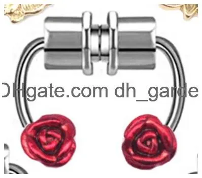 Beaded 2Pcs/Set Magnetic Distance Bead Bracelet Couple Minimalist Heart Lovers Matching Friendship Bracelets For Women Drop Dhgarden Dhlbz