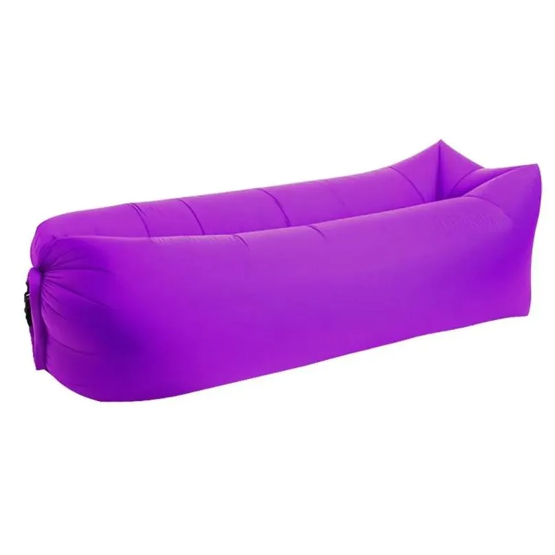 Sleeping Bags 2021 Inflatable Bean Bag Sofa Chair Cover Lounger Air Without Filler Lazy Beanbag Bed Beach