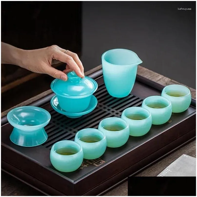 Tea Cups Azure Jade Porcelain Teacup - Zhijue Cup Personal Kungfu Glass Master Delicate