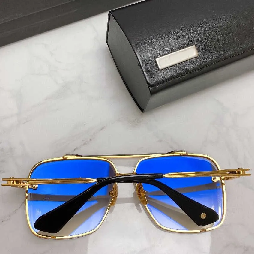Sunglasses Top Original a Dita Mach Six Dts121 for Womens and Mens High Quality Classic Retro Brand Eyeglass Fash with Box