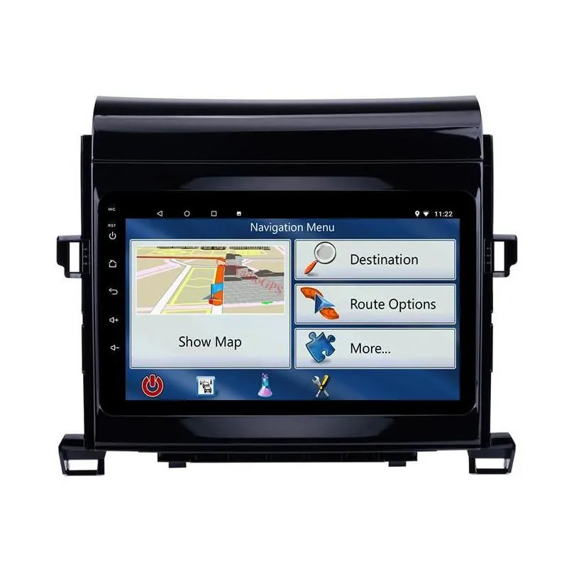 8 inch Android Car DVD Player for ALPHARD 2009-2014 TouchScreen with 1080P Video stereo support Carplay OBD2 Mirror Link Steering Wheel