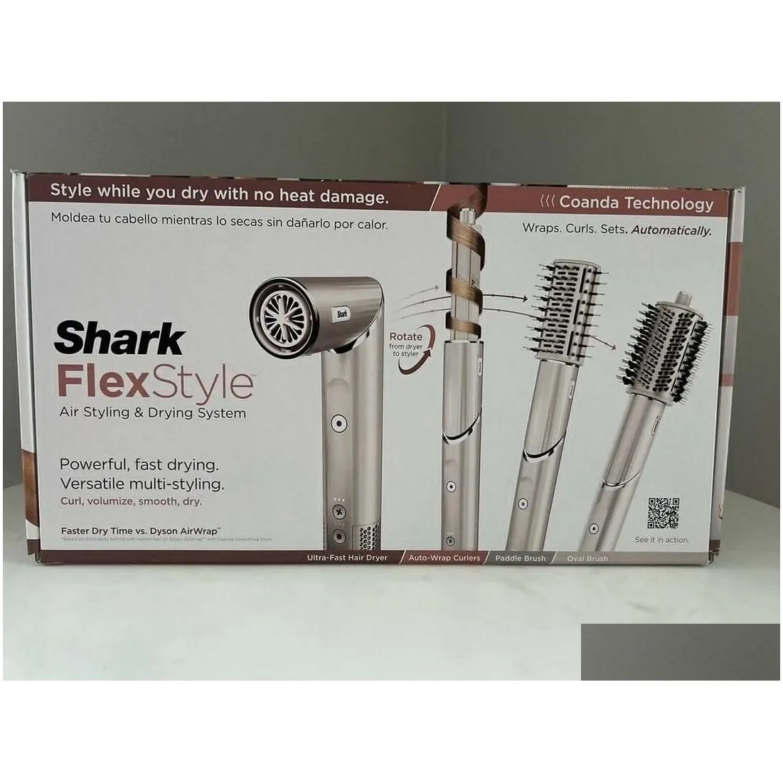 Shark FlexStyle 5-in-1 Air Styling & Drying System Hair Blow Dryer Multi-Styler HD430 In stock