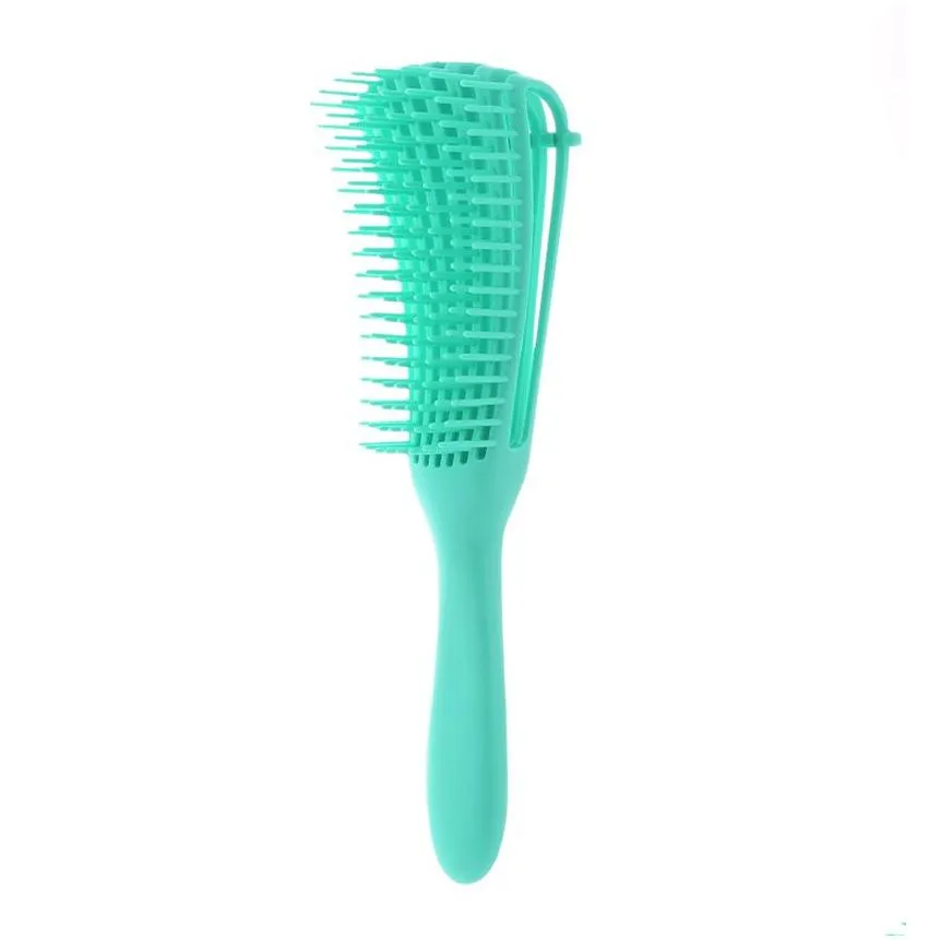 Detangling Brush Natural Hair Detangler Brushes for Afro America 3a to 4c Kinky Wavy, Curly, Coily Hair, Detangle Easily Wet/Dry