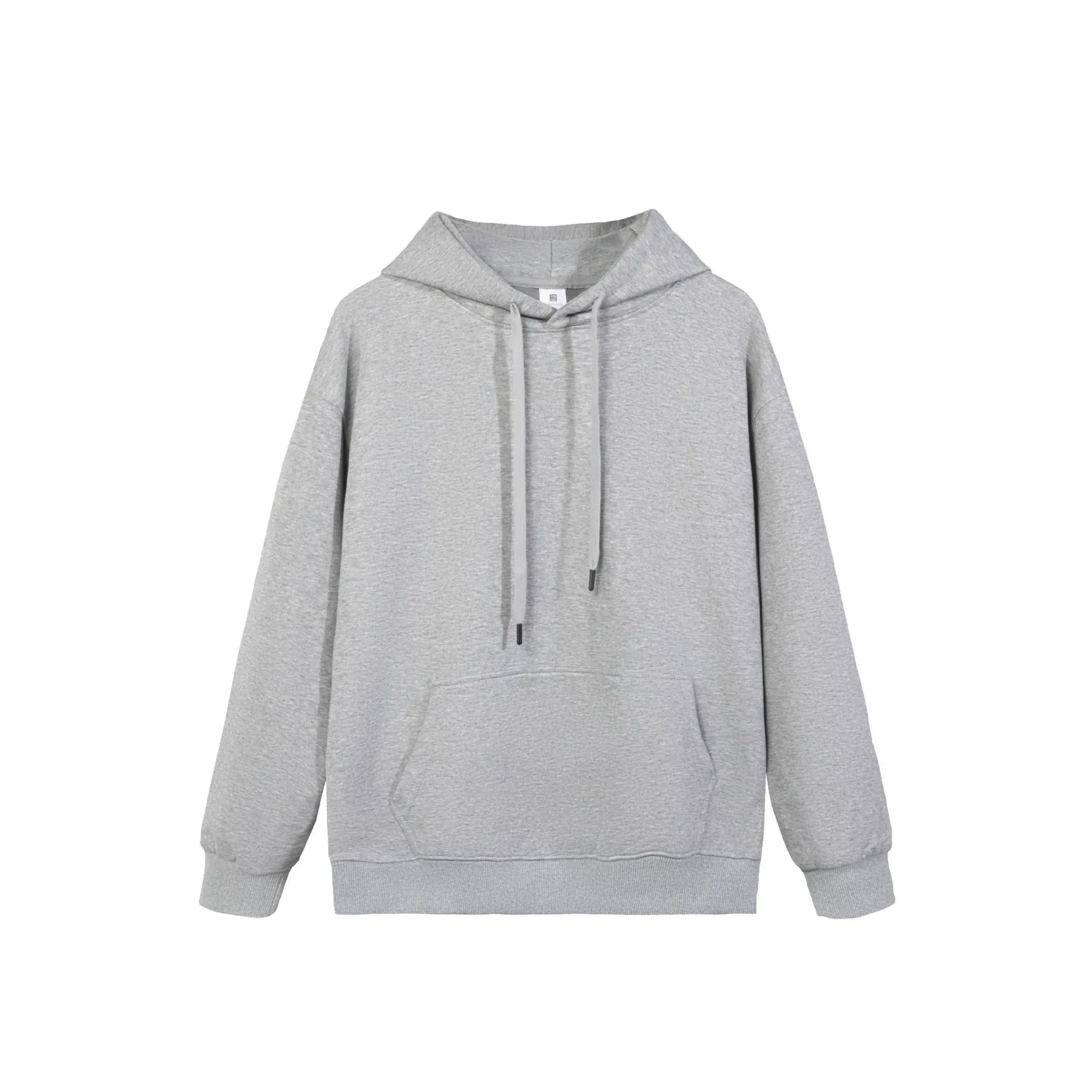 Women Fleece Sweatshirt Niche Classic  Print Hem Worn Designer Sweater Pullover Hoodie Tops