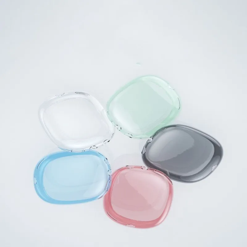 For  Max Headphone Cushions Accessories Solid Silicone High Custom Waterproof Protective plastic Headphone Travel Case