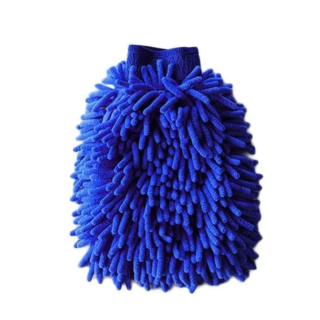 car sponge microfibre wash cleaning drying gloves trafine fiber chenille microfiber window washing tool home drop delivery automobiles