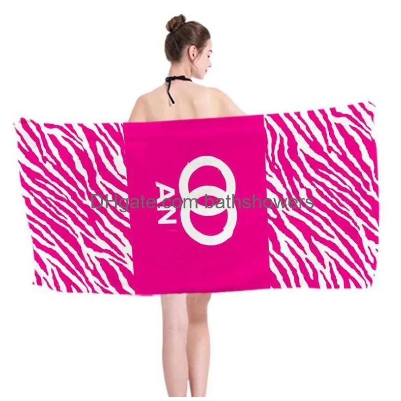 Towel New Gym Sports Luxury Designer Beach Yoga Running Spa Sweat Wi Bath Absorbent Home El Washcloth D2305117S Drop Delivery Dhsjl