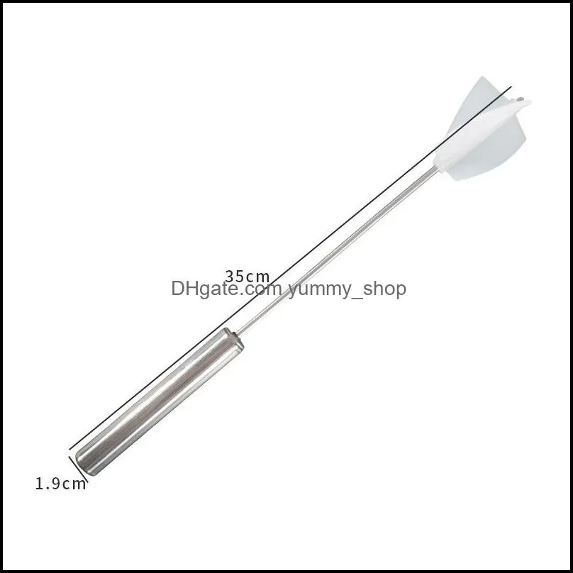 Other Manual Stirring Rod Diy Epoxy Resin Glue Mixing Jewelry Tools Stainless Steel Stirrer Handle Propeller Sile Mold Drop Dhgarden Dhhmw