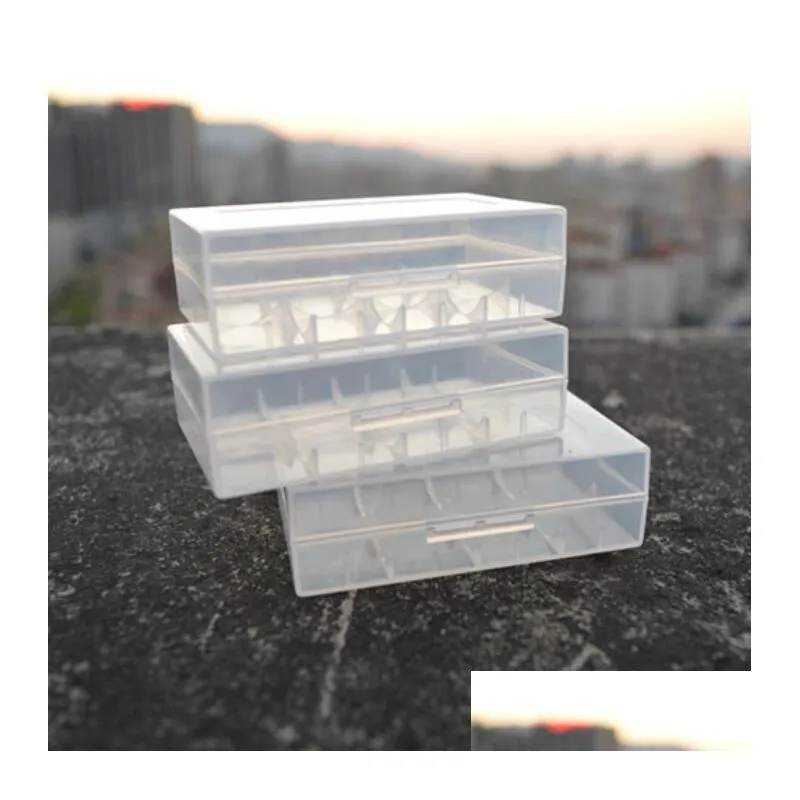 20700 21700 Battery Case Boxes Safety Holder Storage Container Plastic Portable Case fit 2*20700 or 2*21700 Batteries