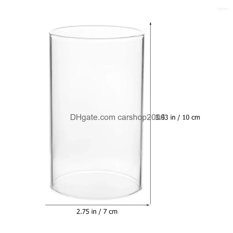 candle holders shade holder windproof protectors open glass cover high borosilicate supplies pillar pumpkin decorations