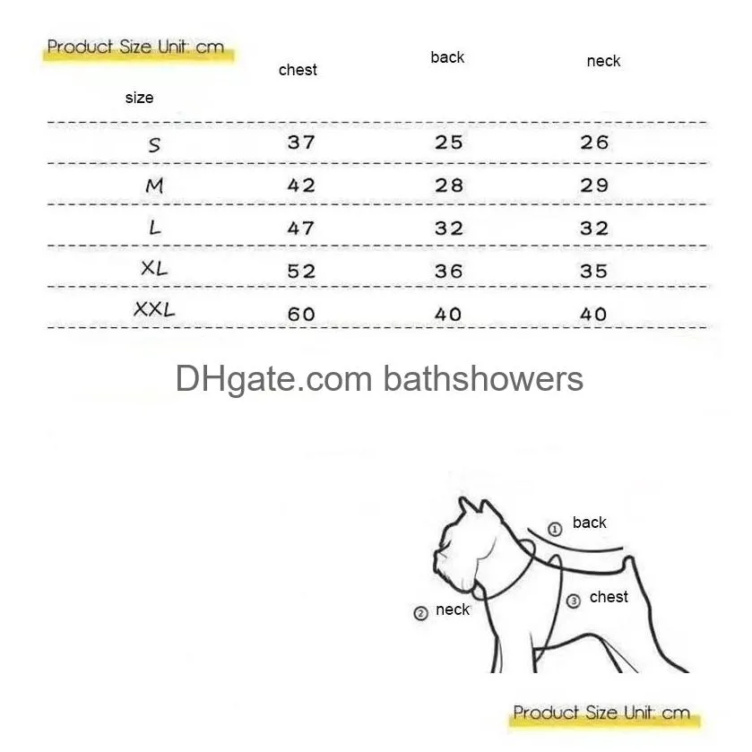 Designer Cute Dog Clothes Winter Warm Pet Sweater Brands Apparel Knitted Pets Coats Puppy Cat Girl Sweatshirt Clothing Vest Drop Deli Dhjw8