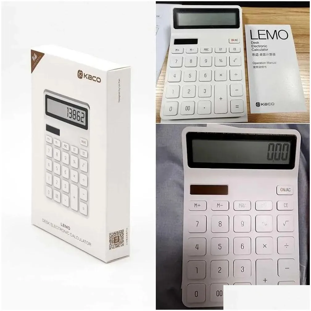 wholesale wholesale wholesale Calculators wholesale Mini Office Calculator Portable Electronic Digital LCD Finance Accounting Desktop Calculators 284b