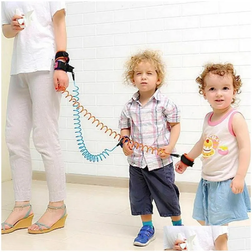 Carriers, Slings & Backpacks Children Anti Lost Strap Carriers Child Kids Safety Wrist Link 1.5M Outdoor Parent Baby Leash Band Toddle Dhvzh