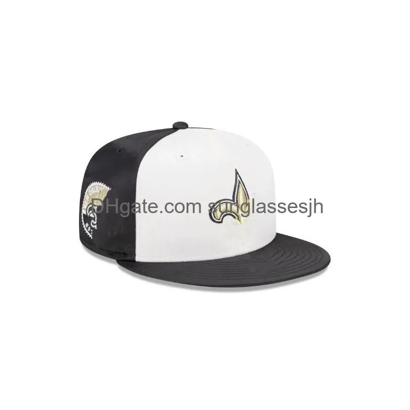 Ball Caps Wholesale Designer Snapbacks Adjustable Hats Baseball Flat Hat Fitted All Tem Logo Embroidery Basketball Football Mesh Clo Dhik7