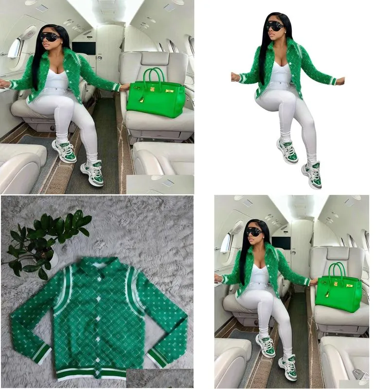 Fashion Letter Print Patchwork Single Breasted Bomber Jackets Casual Long Sleeve Short Coat Outerwear Varsity Jacket J2783