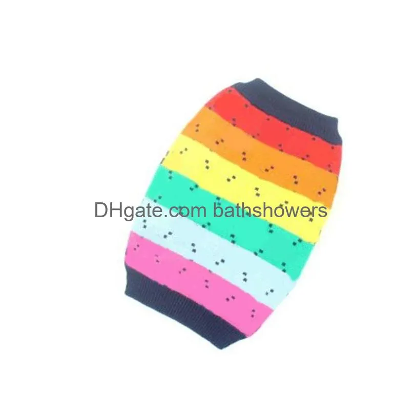 Designer Dog Clothes Winter Warm Pet Sweater Brand Apparel Weather Coats Puppy Letter G Mti Clothing Sweaters 283Z Drop Delivery Dhrwb