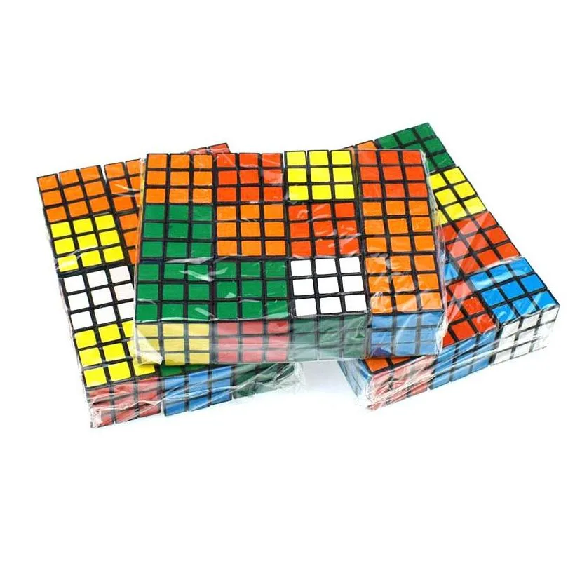 Magic Cubes 3Cm Mini Size Mosaic Puzzle Cube Fidget Toy Mosaics Play Puzzles Games Kids Intelligence Learning Educational Toys Drop De Dhpz1