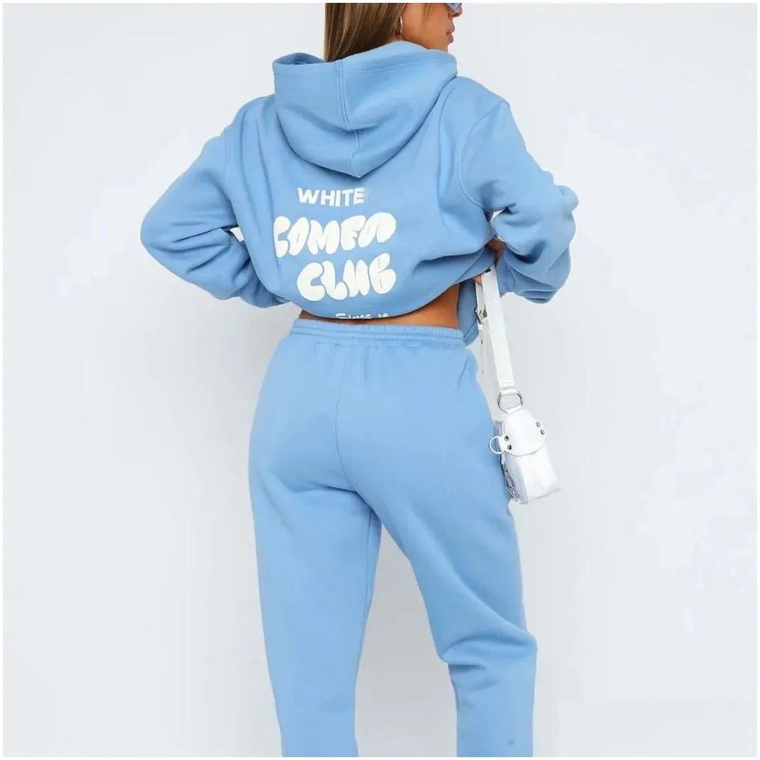 Women`s Tracksuits Hoodie Designer Hoodies for Women Loose Hooded Sweater Autumn Winter Fashion Clothes
