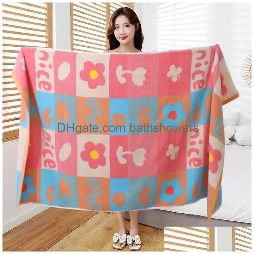 Towel Designer Household Cotton Pure Water Absorption And Quick Drying Is Not Easy To Shed Hair Shawl Face Drop Delivery Dhwh0
