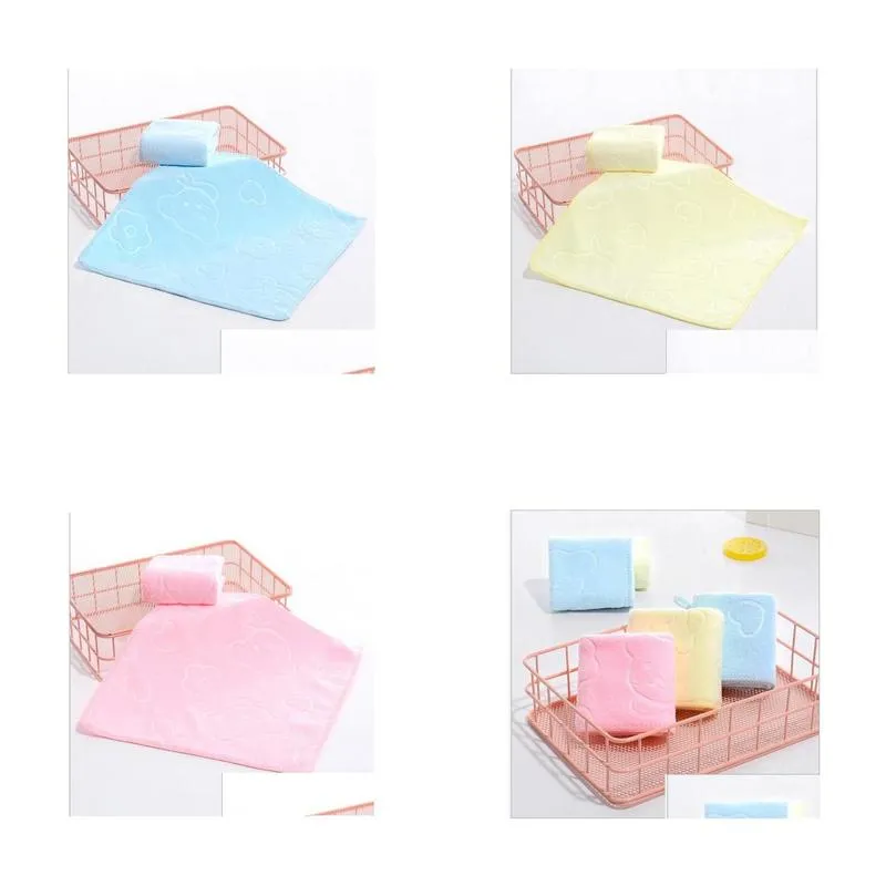 1usd/pc Free Shiping Children Towel Wash Towel Polishing Drying Cloths