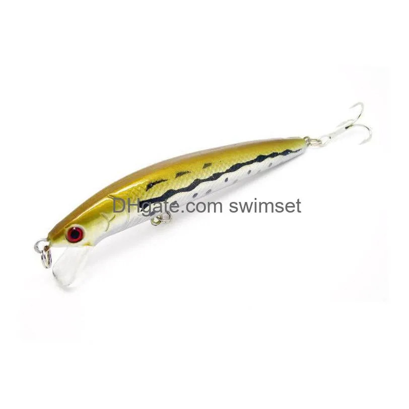 Minnow Lures Metal Squid Hard Goods For Fishing Luminous Swimbait Sea River Shad Wobbler Trolling Fish Lure Drop Delivery Dh5Qp