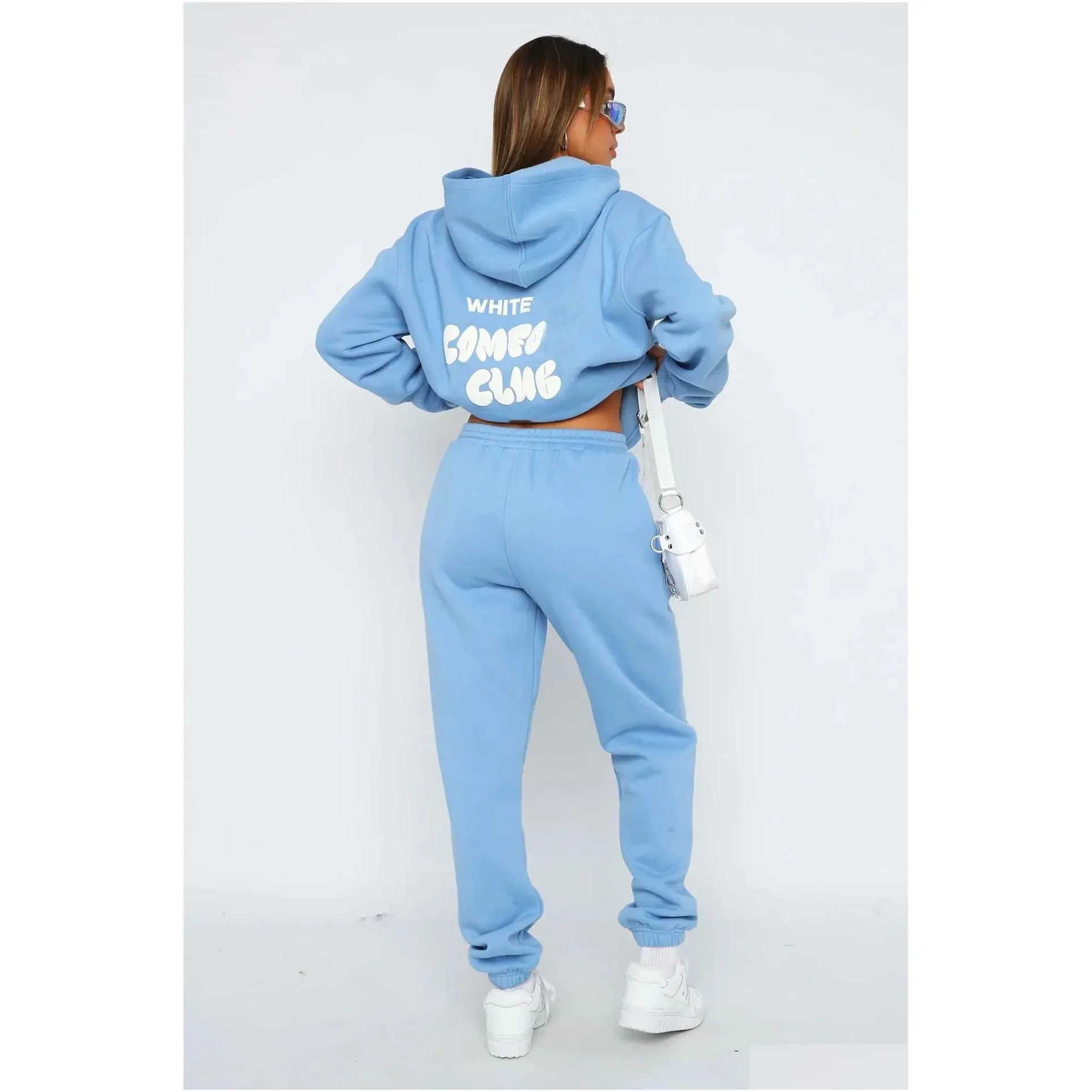 Women`s Tracksuits Hoodie Designer Hoodies for Women Loose Hooded Sweater Autumn Winter Fashion Clothes