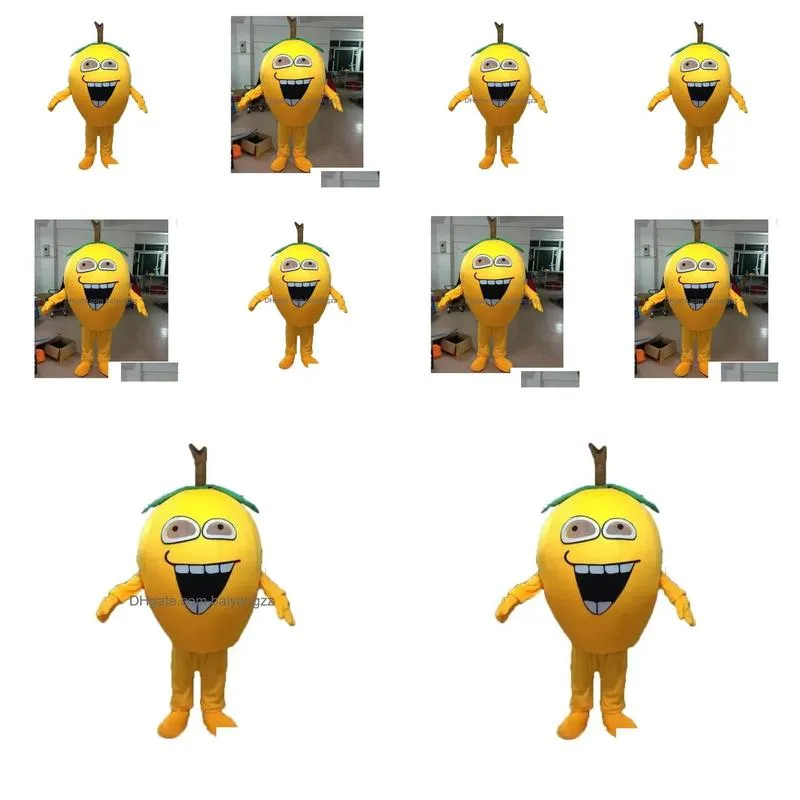 2024 advertising props happy loquat mascot costume halloween christmas fancy party cartoon character outfit suit adult women men dress carnival unisex